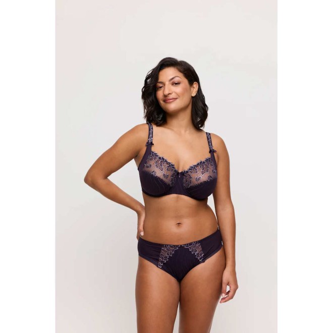 FULL CUP BRA TAI SLIP  DEAUVILLE AMETHYST GEM PRIMA DONNA